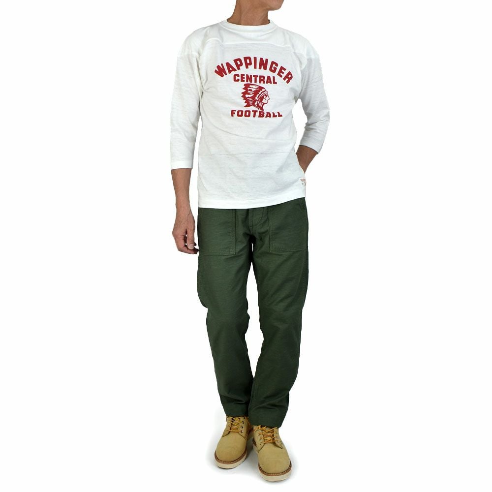 ウエアハウス (WAREHOUSE) Lot 4063 7分袖フットボールT WAPPINGER