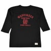 ウエアハウス (WAREHOUSE) Lot 4063 7分袖フットボールT WAPPINGER プリントTシャツ ロンT スミクロ