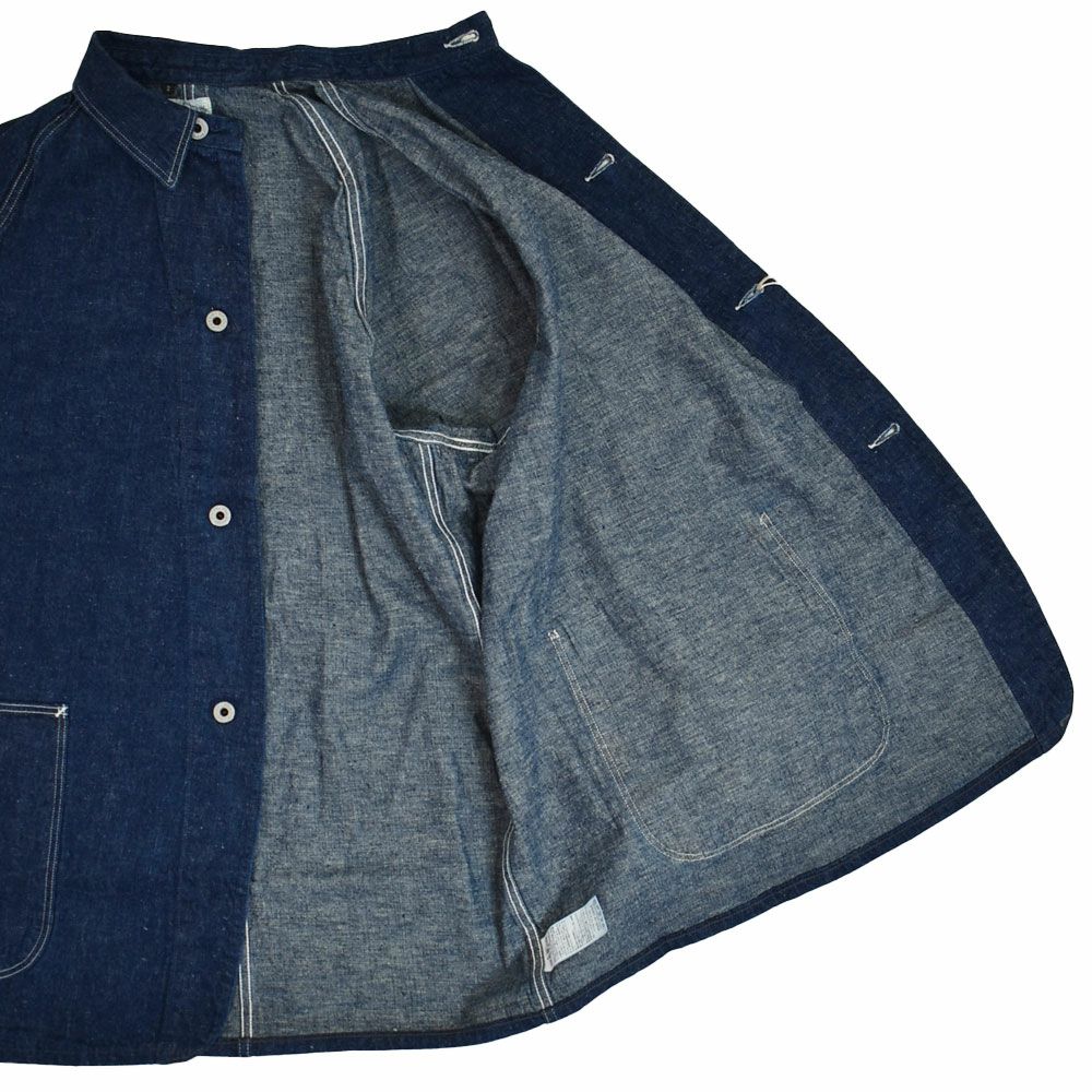 オアスロウ (orSlow) 40'S WWⅡ DENIM DENIM COVERALL (LOOSE FIT