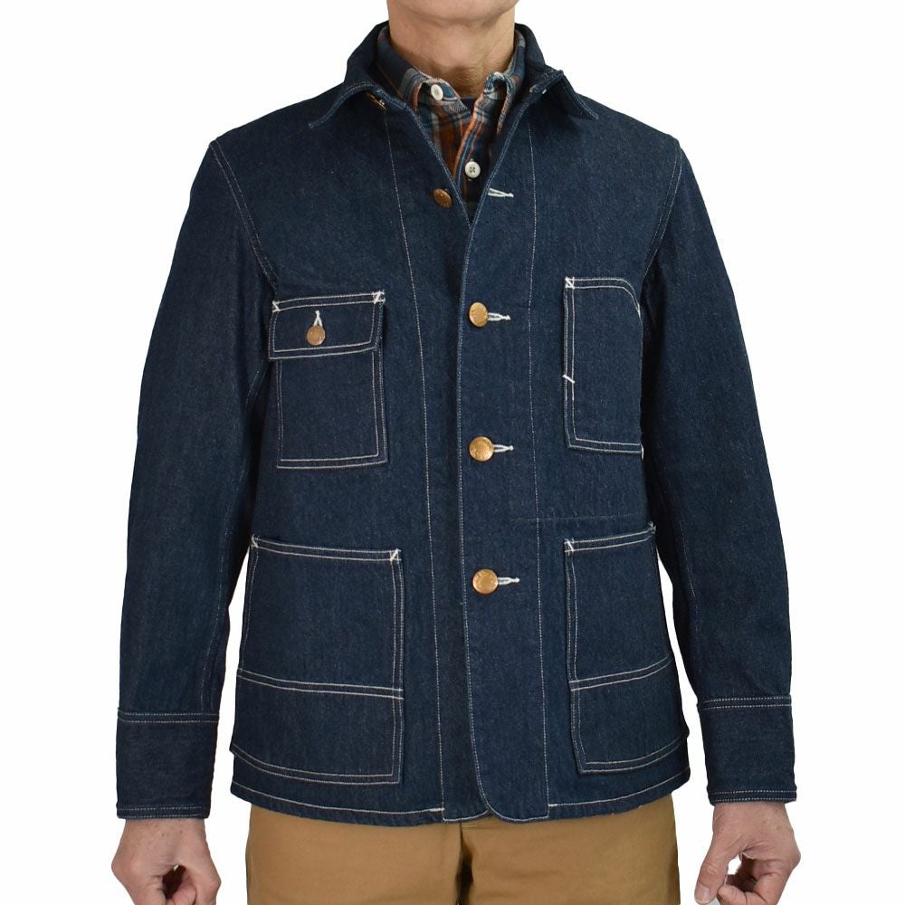 コリンボ (COLIMBO) YARD BOSS COVERALL =12OZ SELVADGE DENIM= ヤード・ボス・カバーオール デニムジャケット ZA-0136