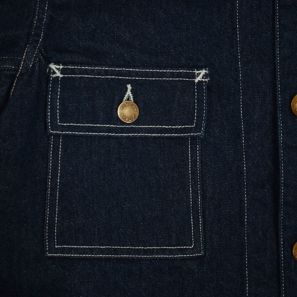 コリンボ (COLIMBO) YARD BOSS COVERALL =12OZ SELVADGE DENIM= ヤード・ボス・カバーオール デニムジャケット ZA-0136