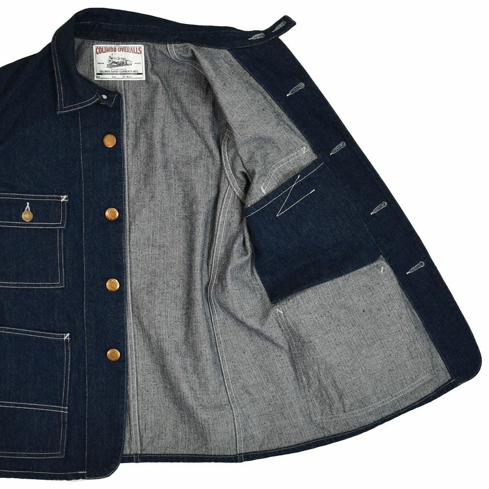 コリンボ (COLIMBO) YARD BOSS COVERALL =12OZ SELVADGE DENIM= ヤード