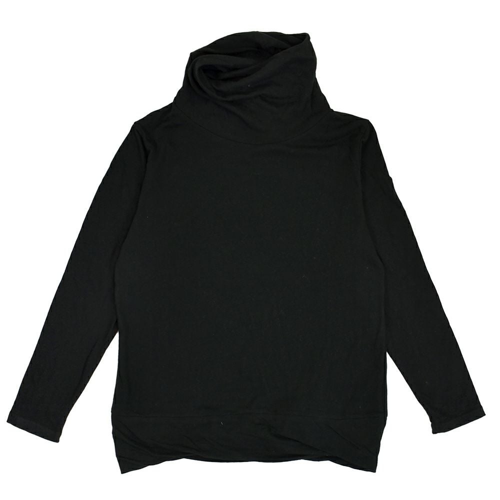 ブリスバンチ (Bliss bunch) ねじれタートルネックPO (長袖) 長袖タートルネック 綿 A758-498 7-6.BLACK