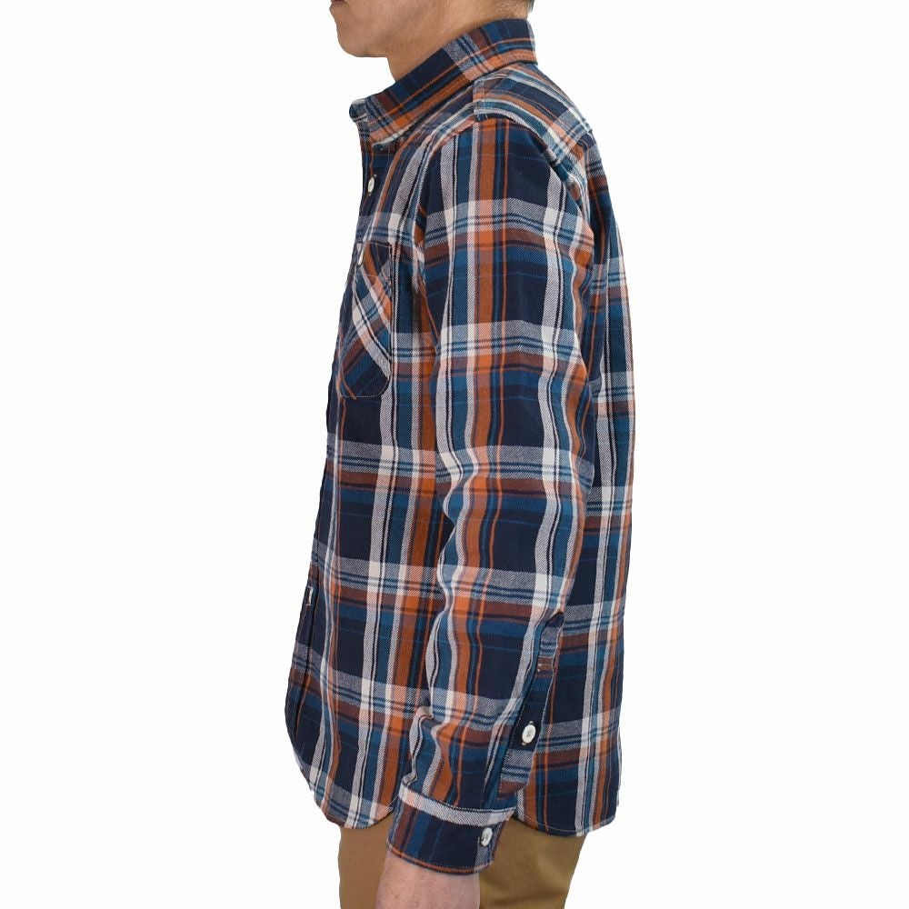 コリンボ (COLIMBO) CROW DOG FLANNEL SHIRT クロゥドッグ フランネルシャツ チェックネルシャツ ZA-0318