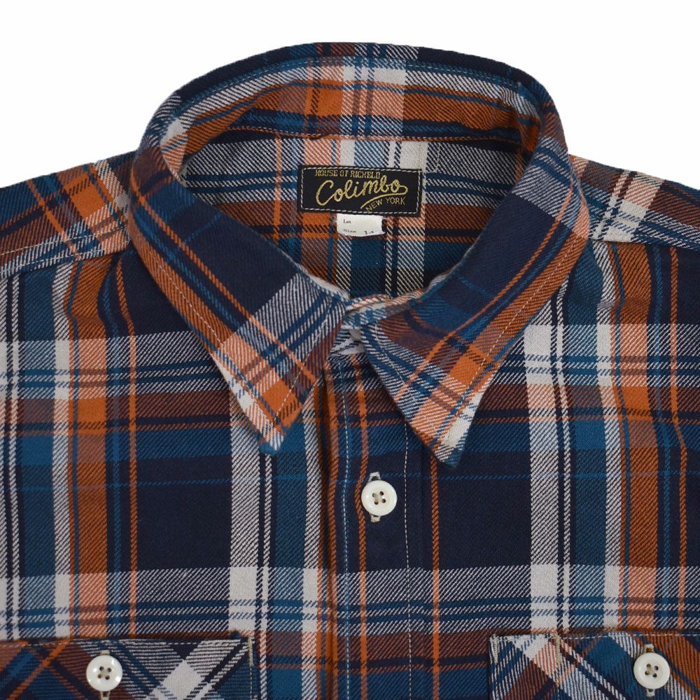 コリンボ (COLIMBO) CROW DOG FLANNEL SHIRT クロゥドッグ フランネル