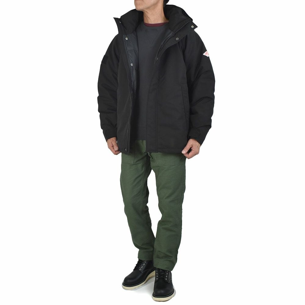 ダントン (DANTON) ARMY HOODED JACKET ジップアップフーデッドダウン