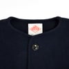 ダントン (DANTON) WOMEN'S WOOL LIGHT PILE COLLARLESS JACKET ノーカラージャケット ショートブルゾン アウター コート DT-A0013WLP