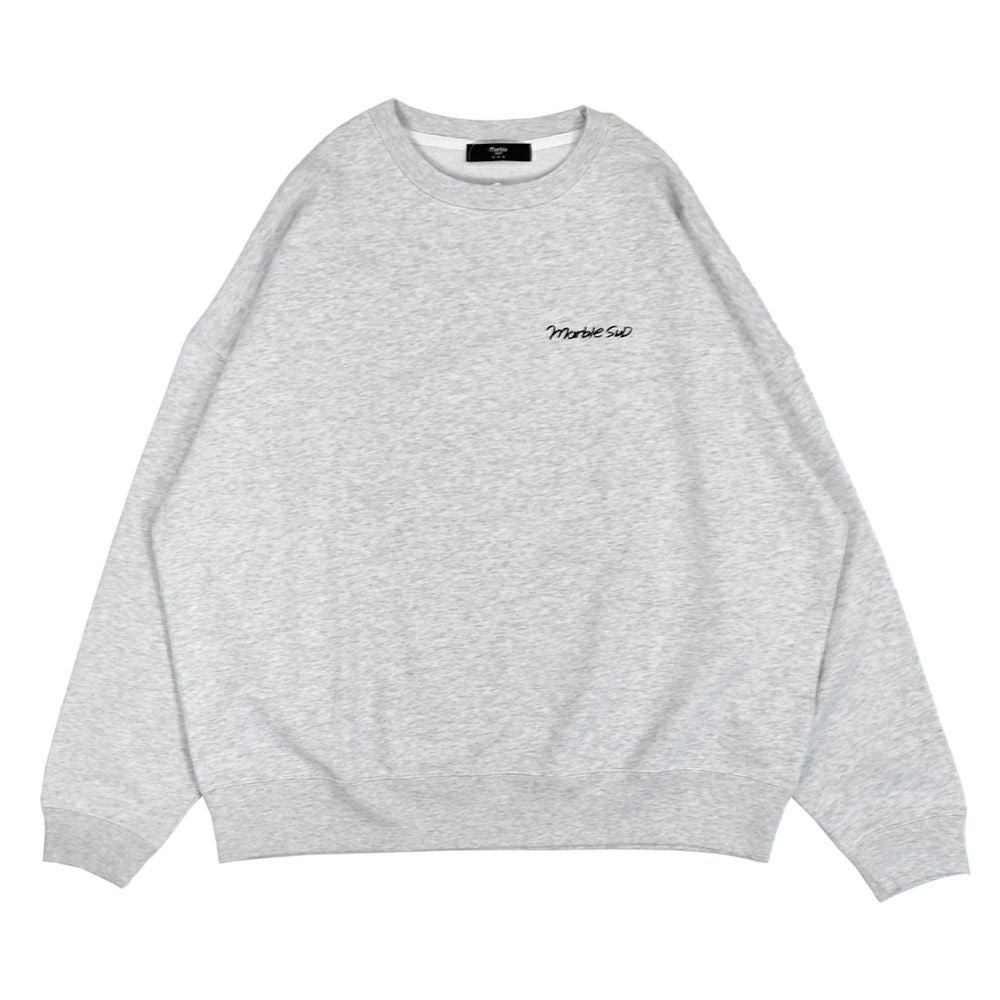 marble sud モンキー プリント トップス スウェット カットソー マーブルシュッド (marble SUD) MARINE NOTE SWEAT 長袖プリント