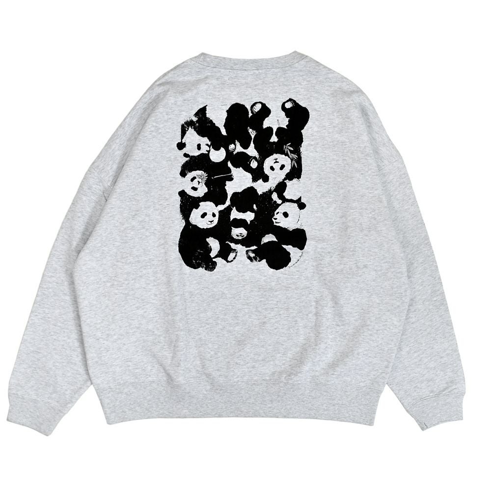 マーブルシュッド (marble SUD) Panda LONG SWEAT 長袖プリント