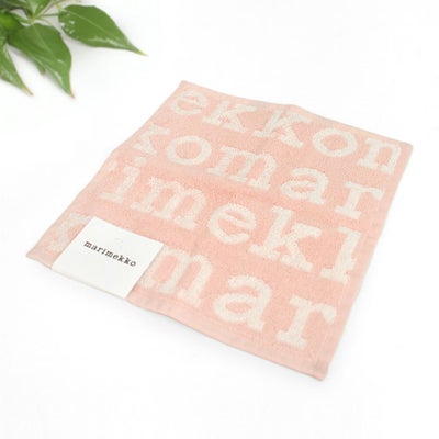 マリメッコ (marimekko) 【日本限定】Logo ミニタオル 26×26cm ハンドタオル ロゴ 52259-4-74926 52259474926