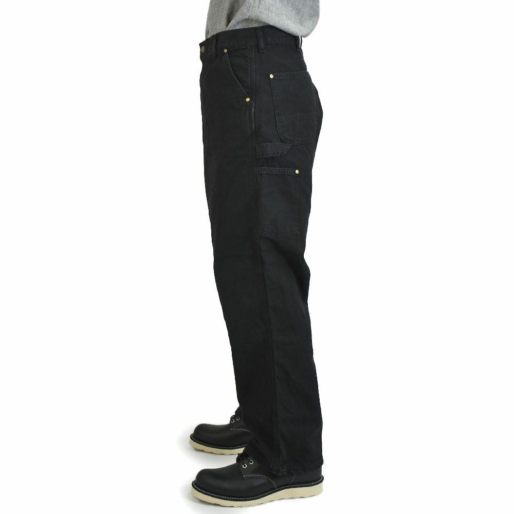 オアスロウ (orSlow) DAD'S FIT OXFORD PAINTER PANTS BLACK