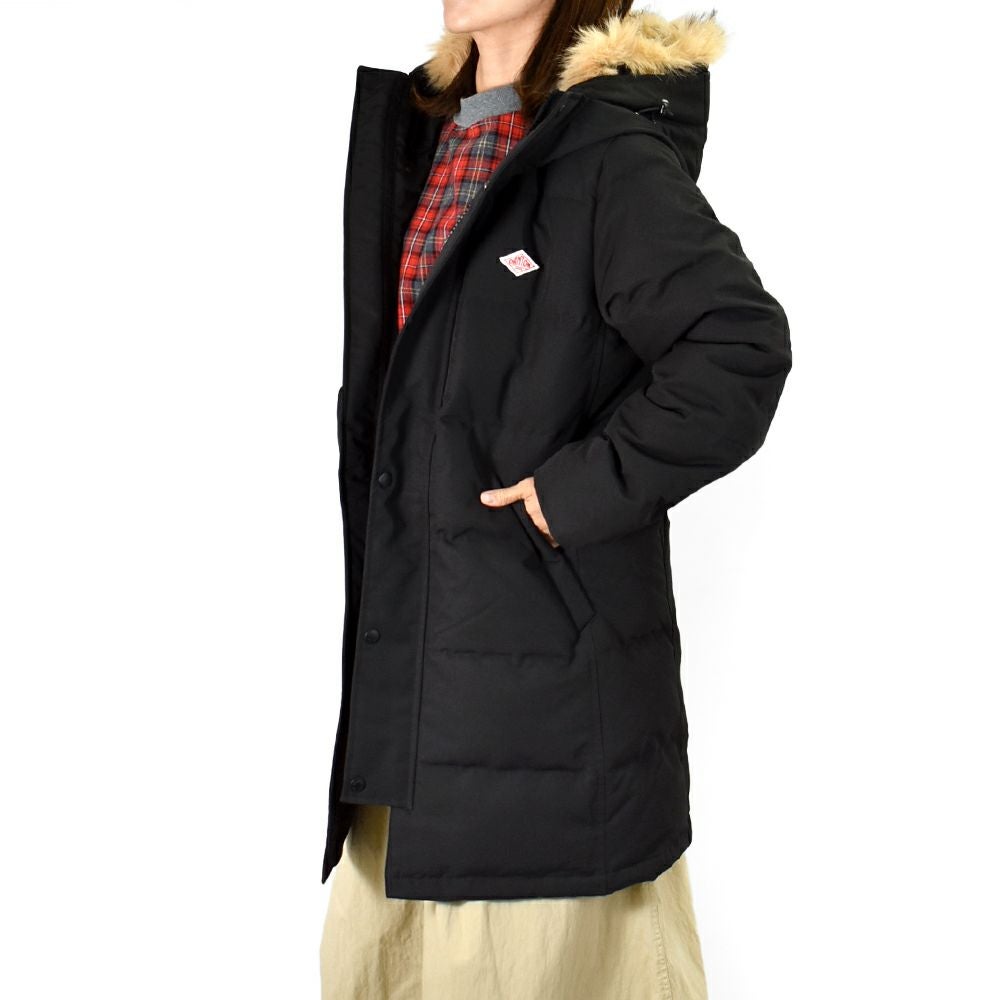 ダントン (DANTON) WOMEN'S FAUX FUR HOODED DOWN COAT FAKE FAR
