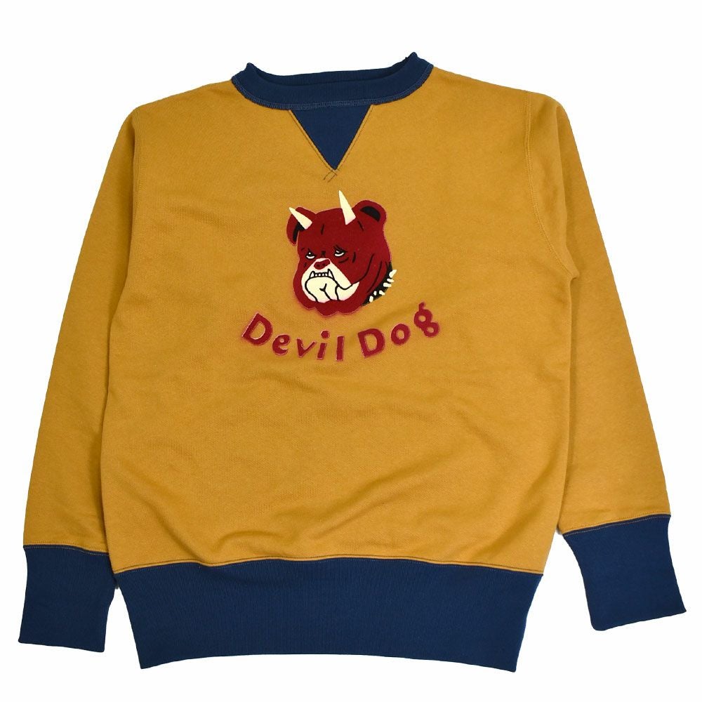 フリーホイーラーズ (FREEWHEELERS) -Devil Dog- DOUBLE V SWEAT SHIRT