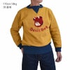 フリーホイーラーズ (FREEWHEELERS) -Devil Dog- DOUBLE V SWEAT SHIRT 1930~1940s STYLE SET-IN SLEEVE SWEAT SHIRT Vintage Style Medium Weight Fleece OLD GOLD×DEEP BLUEBERRY 長袖トレーナー スウェットシャツ 2534003