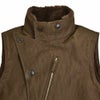 フリーホイーラーズ (FREEWHEELERS) -WINTER AVIATORS' VEST- 1930~1940s CIVILIAN MILITARY STYLE CLOTHING Original Jungle Cloth Paraffin Coating DARK RED BEIGE アヴィエイターズベスト アビエイターズベスト コットンベスト 内側ボアベスト ミリタリーベスト 2531006