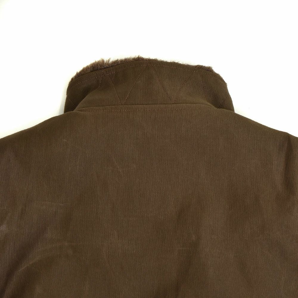 フリーホイーラーズ (FREEWHEELERS) -WINTER AVIATORS' VEST- 1930~1940s CIVILIAN MILITARY STYLE CLOTHING Original Jungle Cloth Paraffin Coating DARK RED BEIGE アヴィエイターズベスト アビエイターズベスト コットンベスト 内側ボアベスト ミリタリーベスト 2531006