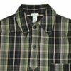 ウエアハウス (WAREHOUSE) Lot3063 1930'S WPA ONE POCKET PULLOVER SHIRTS ネル（チェック）グリーン プルオーバーネルシャツ