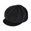 フリーホイーラーズ (FREEWHEELERS) -YELLOWSTONE- 1930s~1940s STYLE CASQUETTE Vintage Style Printed Corduroy GRAINED CHARCOAL BLACK キャスケット ハンチング帽 帽子 2537006