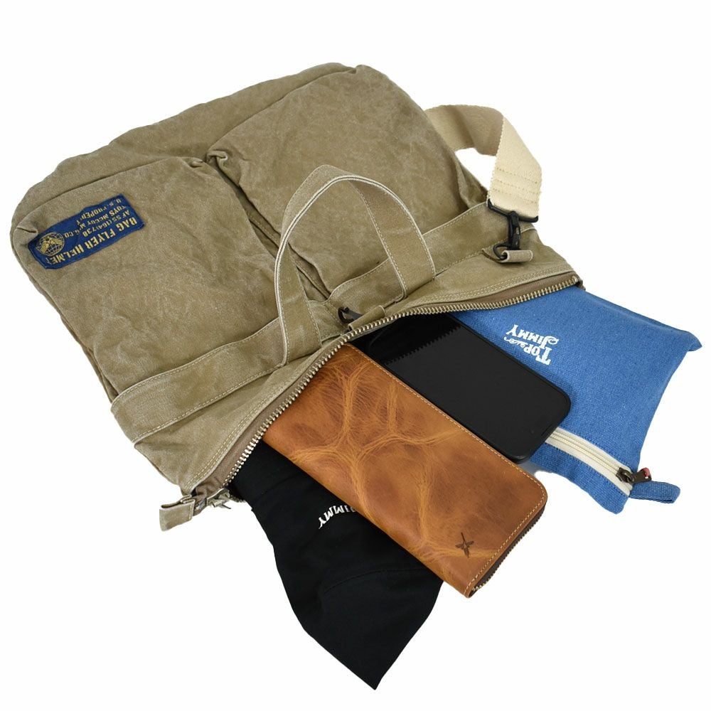 トイズマッコイ (TOYS McCOY) HELMET BAG CANVAS CLOTH ヘルメット