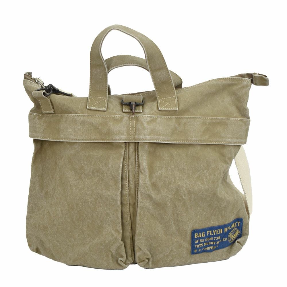 トイズマッコイ (TOYS McCOY) HELMET BAG CANVAS CLOTH ヘルメットバッグ キャンバスバッグ TMA2528
