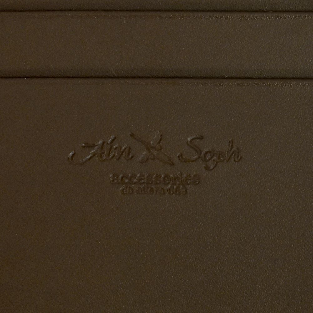 アインソフ (Ain Soph) ワクシープレス 二つ折財布 ボックス小銭入れ 革財布 レザーウォレット イタリアンレザー 日本製 DA1036-WPS