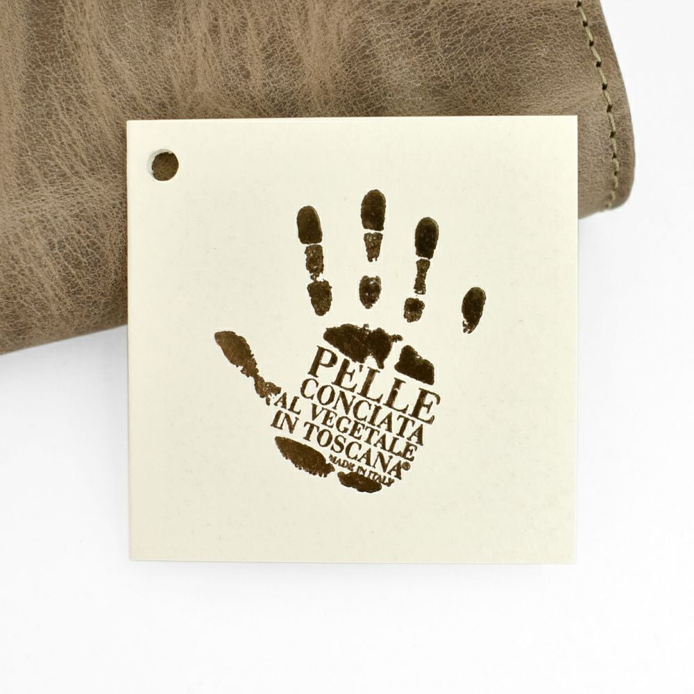 アインソフ (Ain Soph) ワクシープレス 二つ折財布 ボックス小銭入れ 革財布 レザーウォレット イタリアンレザー 日本製 DA1036-WPS