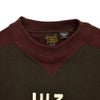 フリーホイーラーズ (FREEWHEELERS) -BIRNER LAKES MODIFIED- ATHLETIC SWEAT SHIRT LATE 1930s COMFORTABLE RIB KNIT TRIMMED SWEAT SHIRT Vintage Style Special Heavy Weight Fleece DARK OLIVE DRAB × OLD BROWN 長袖トレーナー スウェットシャツ 2534008