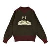 フリーホイーラーズ (FREEWHEELERS) -BIRNER LAKES MODIFIED- ATHLETIC SWEAT SHIRT LATE 1930s COMFORTABLE RIB KNIT TRIMMED SWEAT SHIRT Vintage Style Special Heavy Weight Fleece DARK OLIVE DRAB × OLD BROWN 長袖トレーナー スウェットシャツ 2534008 DARK OLIVE DRAB × OLD BROWN