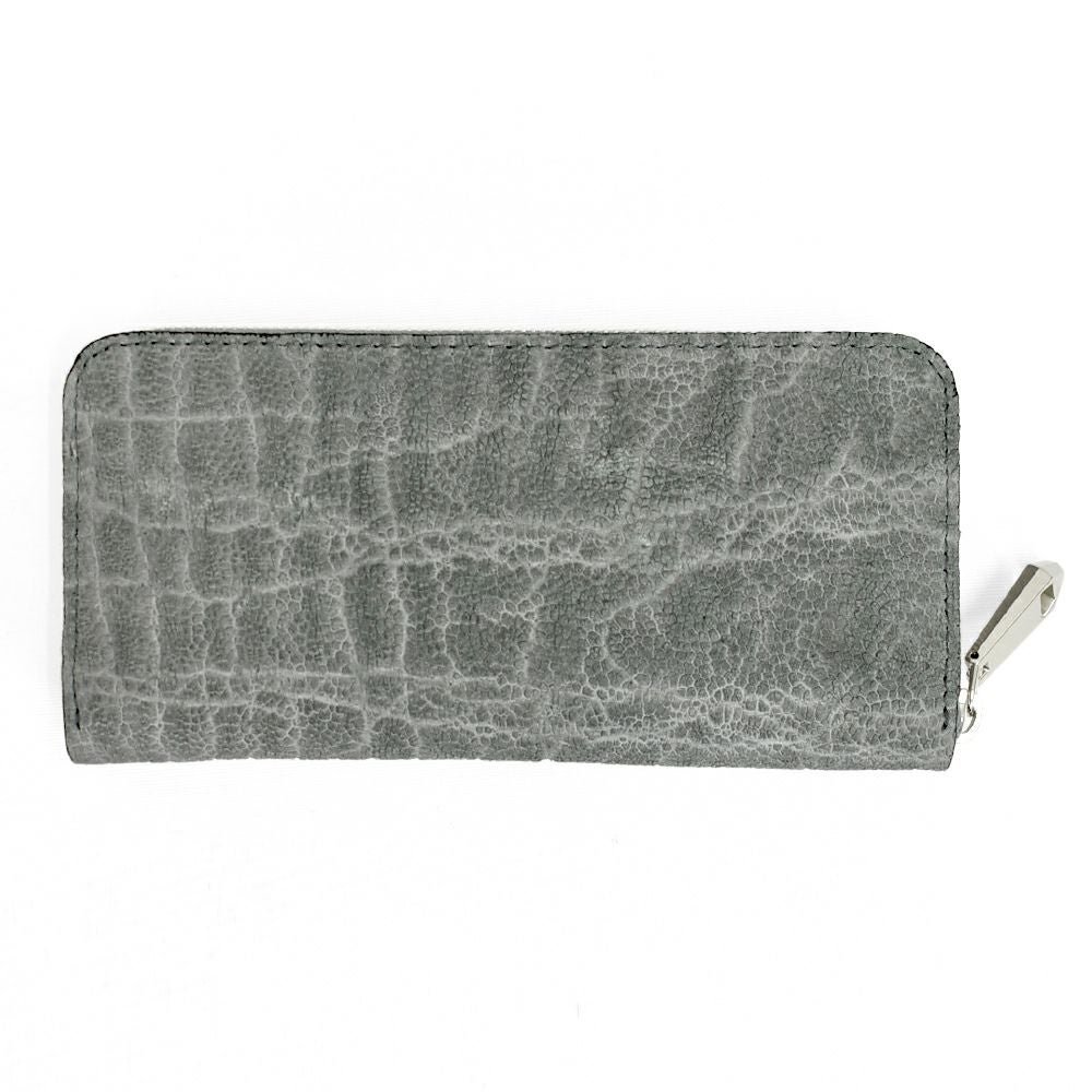 ズー (ZOO) 象の鼻 財布 長財布 ロングウォレット ラウンドジップ エレファントレザー ZLW-092