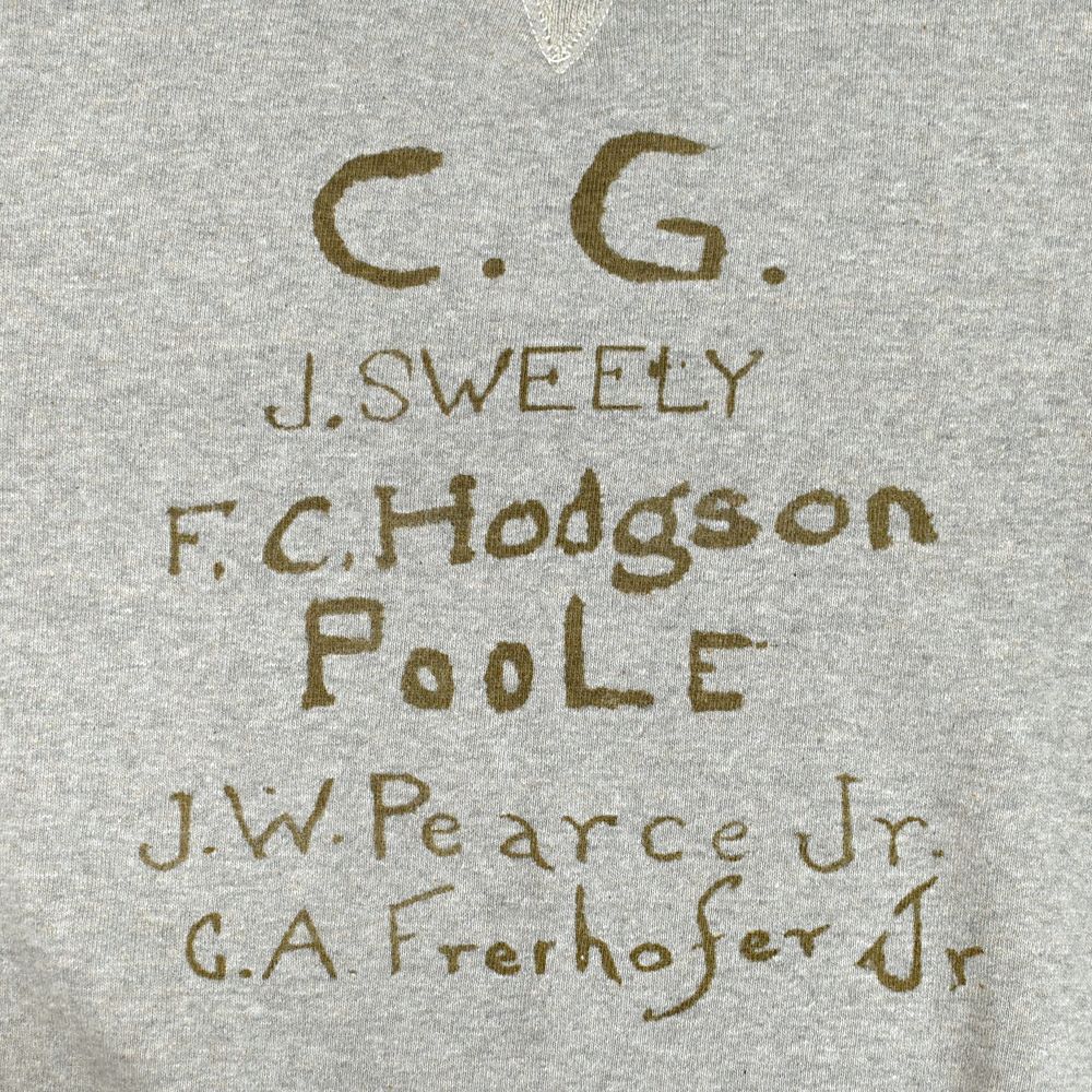 ウエアハウス (WAREHOUSE) Lot 403 C.G. 長袖プリントトレーナー スウェットシャツ