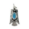 ラリースミス (LARRY SMITH) RESTING THUNDERBIRD PENDANT (ARROW,TURQUOISE) シルバーアクセサリー ペンダントトップ サンダーバード NL-0110
