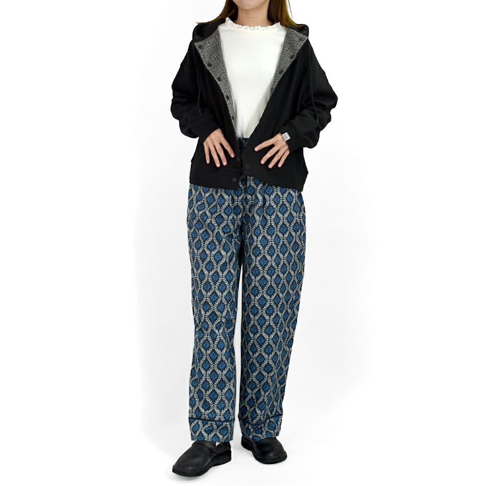 ソソット (sosotto) ツタ柄裾ハシゴレースパンツ コットンパンツ 42572226