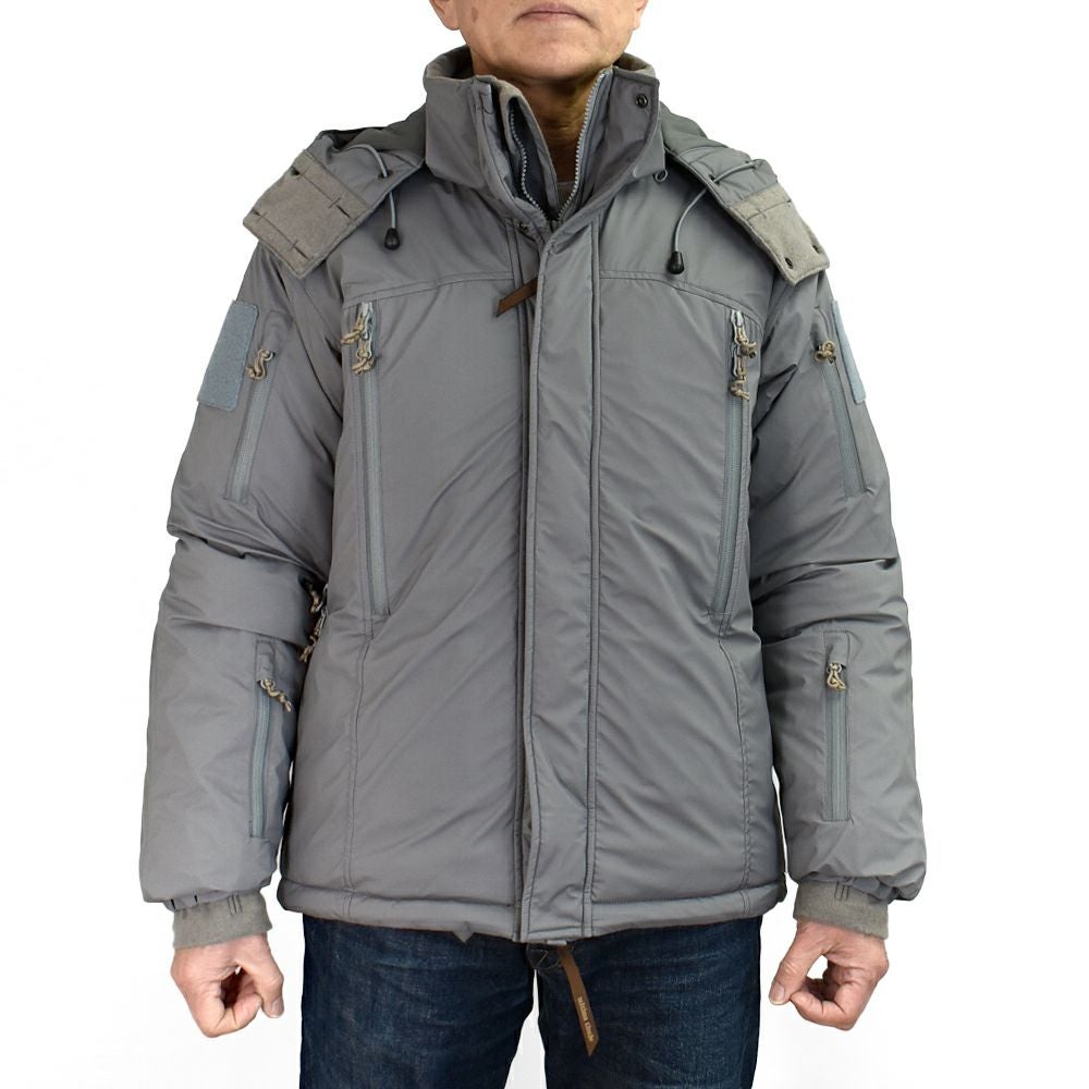 フリーホイーラーズ (FREEWHEELERS) -ARCTIC SPECTER JACKET- UTT SOFT SHELL JACKET ULTIMA THULE TACTICAL Primaloft Gold Insulation Breathable-waterproof Nylon Cloth SLATE GRAY ナイロンジャケット アウター コート 2531008