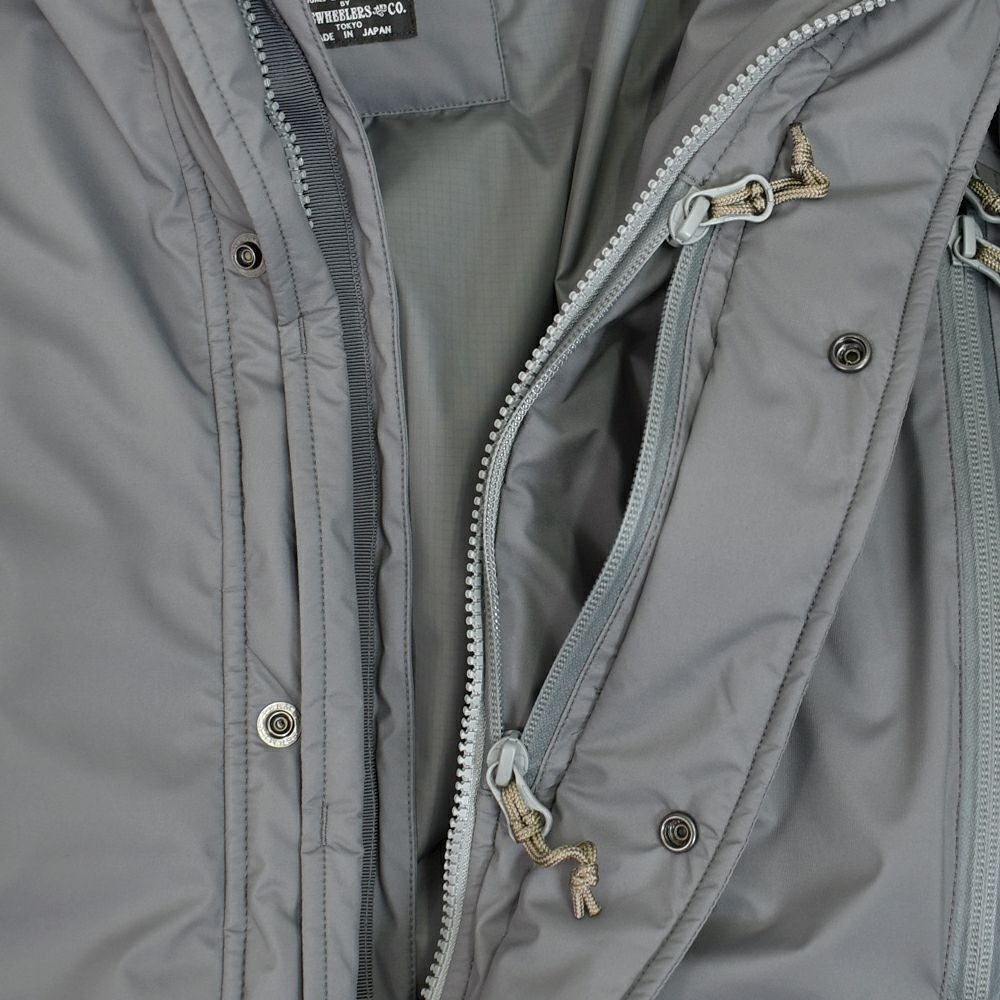 フリーホイーラーズ (FREEWHEELERS) -ARCTIC SPECTER JACKET- UTT SOFT SHELL JACKET ULTIMA THULE TACTICAL Primaloft Gold Insulation Breathable-waterproof Nylon Cloth SLATE GRAY ナイロンジャケット アウター コート 2531008