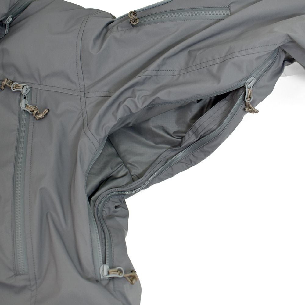 フリーホイーラーズ (FREEWHEELERS) -ARCTIC SPECTER JACKET- UTT SOFT SHELL JACKET ULTIMA THULE TACTICAL Primaloft Gold Insulation Breathable-waterproof Nylon Cloth SLATE GRAY ナイロンジャケット アウター コート 2531008