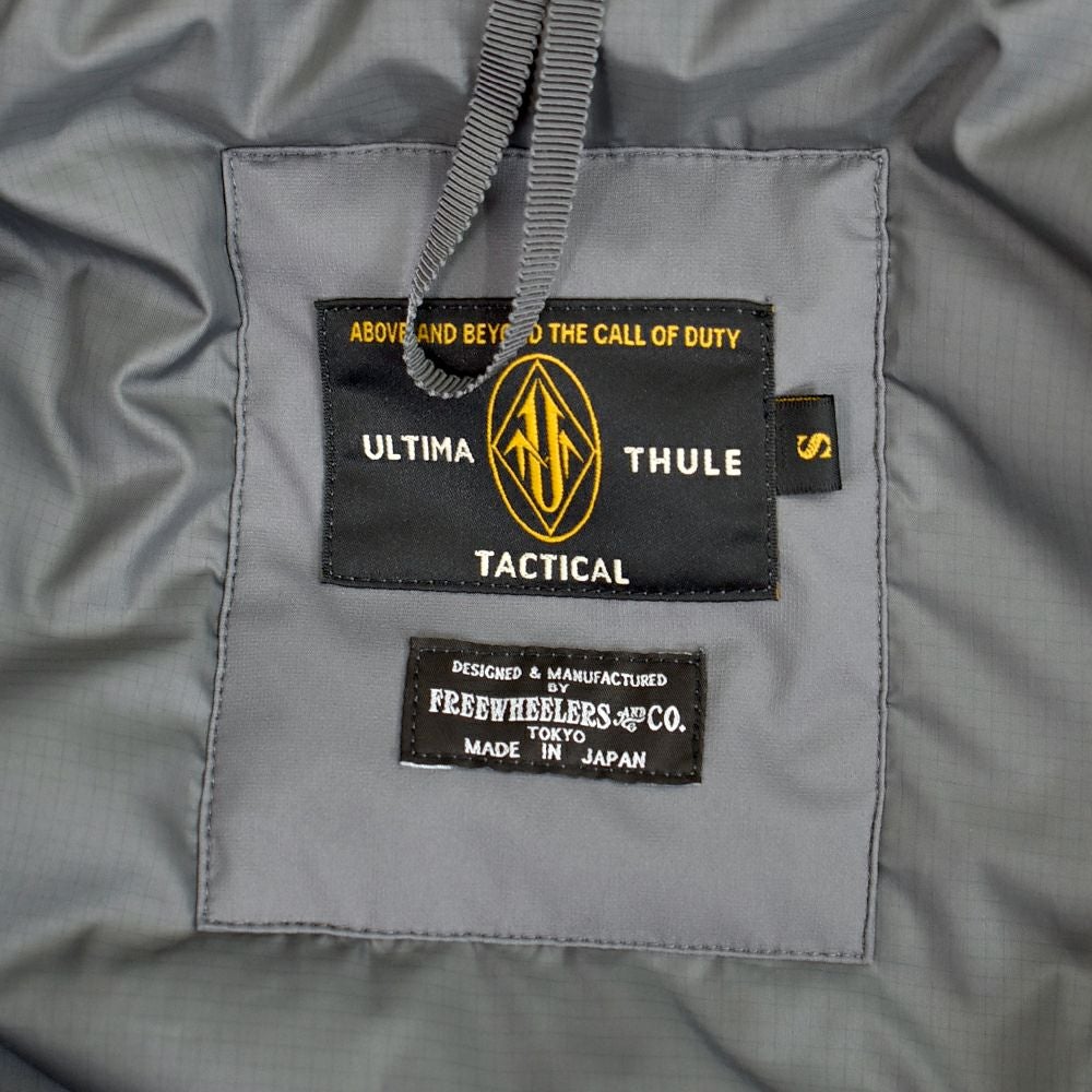 フリーホイーラーズ (FREEWHEELERS) -ARCTIC SPECTER JACKET- UTT SOFT SHELL JACKET ULTIMA THULE TACTICAL Primaloft Gold Insulation Breathable-waterproof Nylon Cloth SLATE GRAY ナイロンジャケット アウター コート 2531008