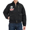 フリーホイーラーズ (FREEWHEELERS) -RISING FROM HELL- GARAGE WORKER JACKET 1950s STYLE WORK CLOTHING Vintage Style Yarn-Dyed 11oz Canvas YARN-DYED RUDE BLACK モーターサイクルジャッケット ワークジャケット アウター 2531019