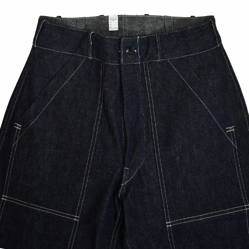ウエアハウス (WAREHOUSE) Lot 1239 1930'S WPA DOUBLE KNEE DENIM TROUSERS ジーンズ デニムパンツ ジーパン ダブルニー