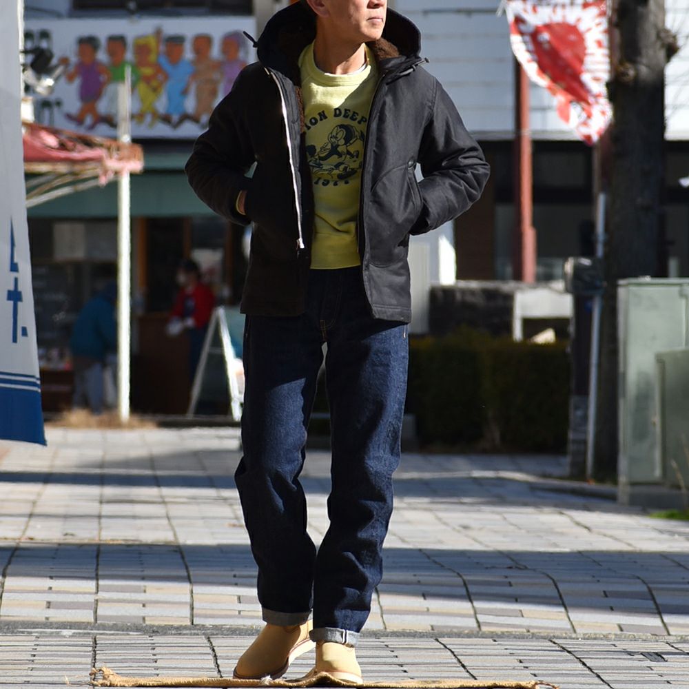 コリンボ (COLIMBO) OBSERVER PARKA =PLAIN= オブザーバー パーカー N-1 フード付きデッキジャケット アウター コート ZA-0144