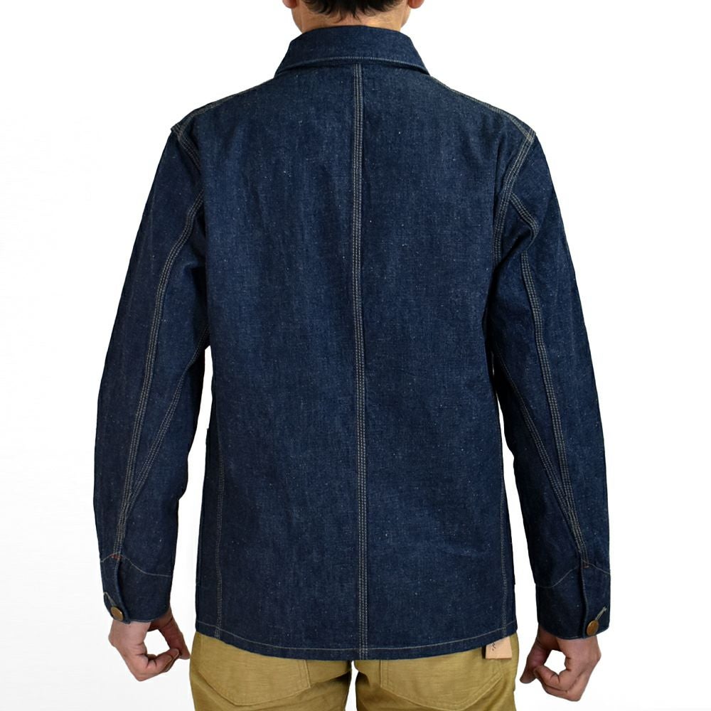 デラックスウエア (DELUXEWARE) 40S DENIM COVERALL カバーオール デニムジャケット 111XX