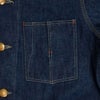 デラックスウエア (DELUXEWARE) 40S DENIM COVERALL カバーオール デニムジャケット 111XX