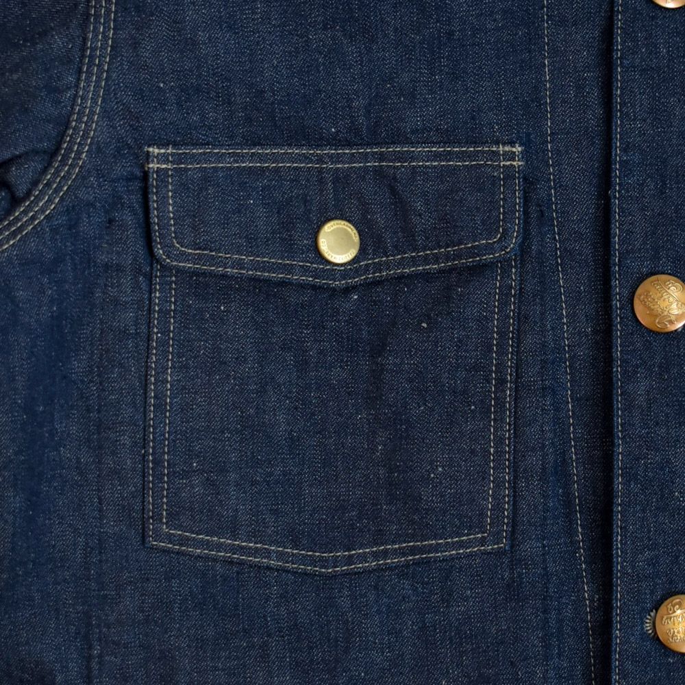 デラックスウエア (DELUXEWARE) 40S DENIM COVERALL カバーオール デニムジャケット 111XX