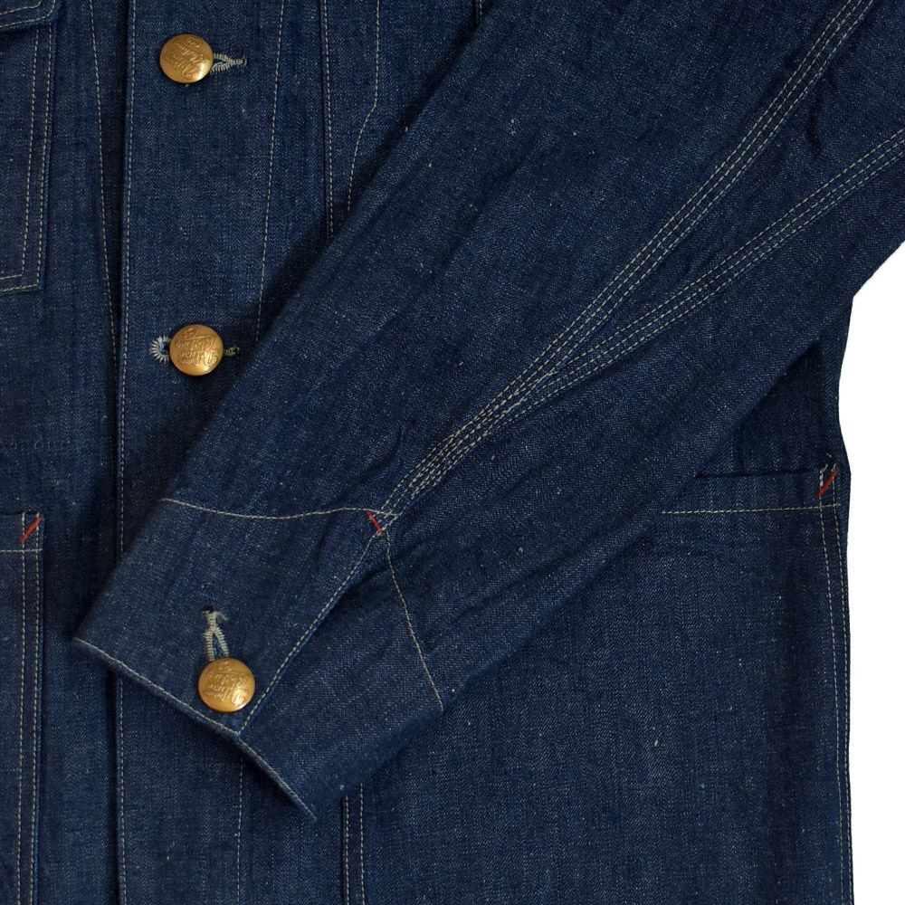 デラックスウエア (DELUXEWARE) 40S DENIM COVERALL カバーオール デニムジャケット 111XX