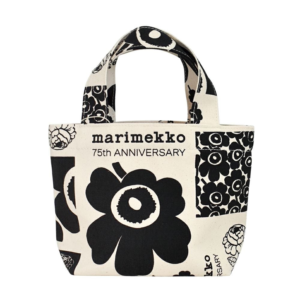 マリメッコ (marimekko) 【日本限定】Nyytti Anniversary トートバッグ kioski Je Nyytti 75周年記念 52269-2-95324 52269295324 99.オフホワイト×ブラック