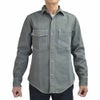 フリーホイーラーズ (FREEWHEELERS) -Gemsa- WORK SHIRT 1930s STYLE WORK SHIRT Original Cotton Hard Twist Kersey STEEL GRAY 長袖ワークシャツ メカニックシャツ 2533006