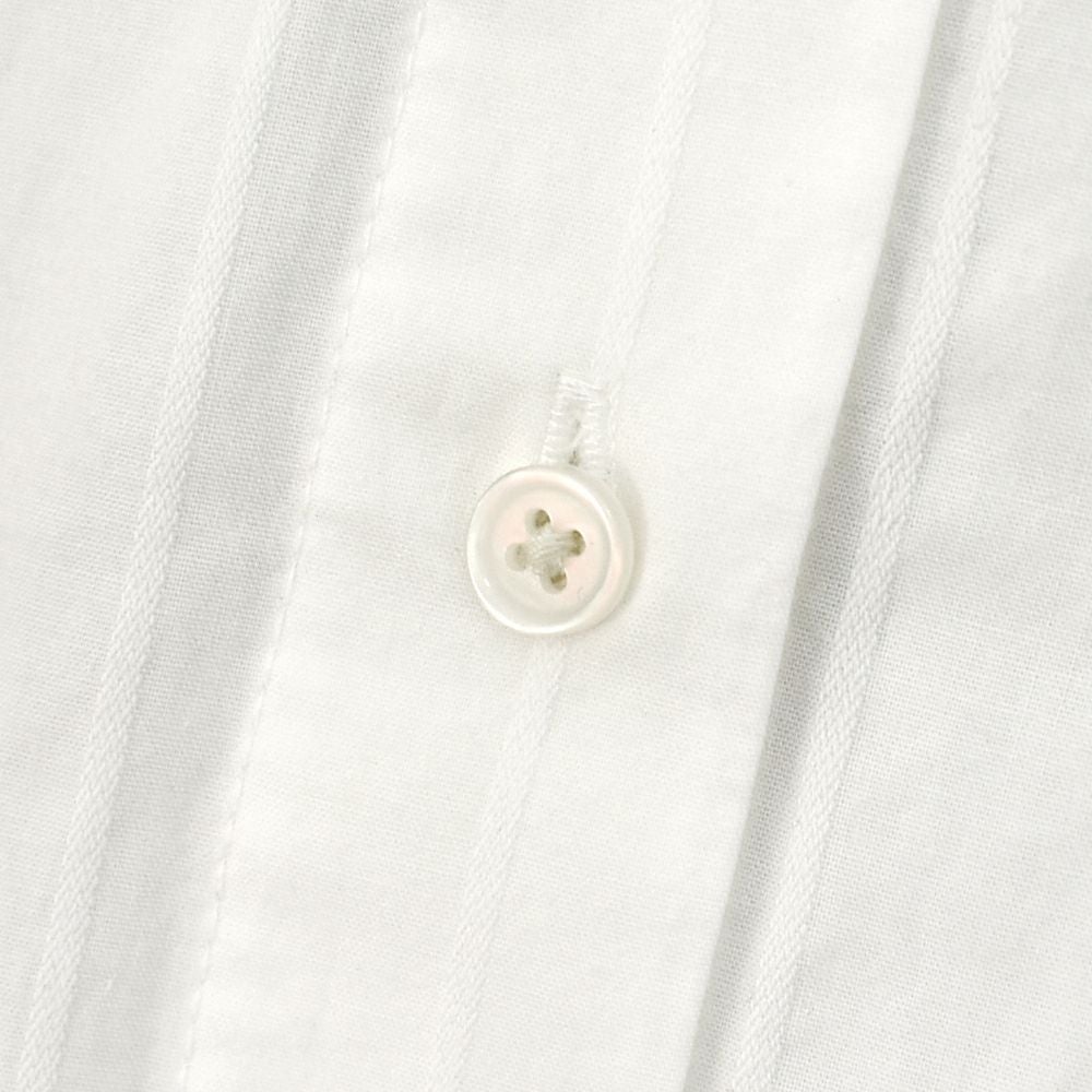 ブリスバンチ (Bliss bunch) FB差BACKギャザーシャツ 長袖ギャザーシャツ ストライプシャツ 後ろ長め K761-245