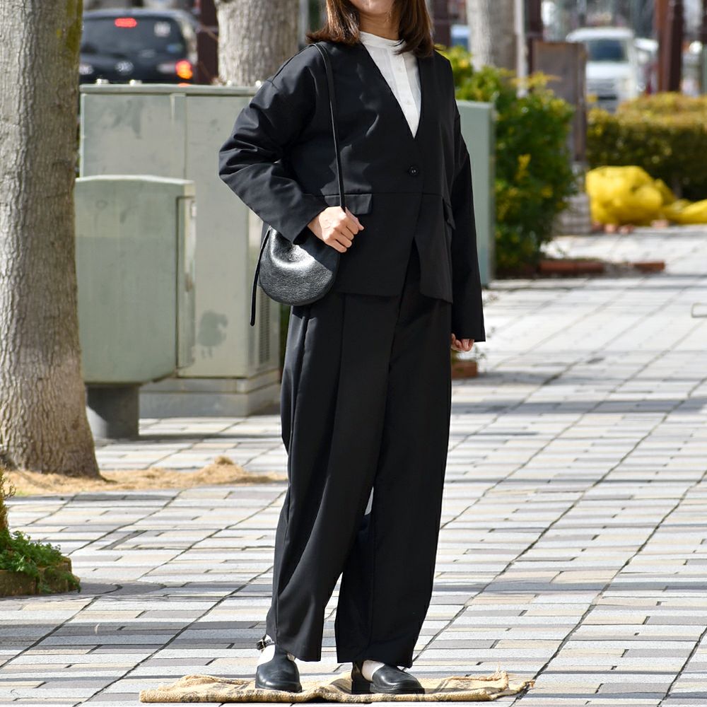 ブリスバンチ (Bliss bunch) FB差BACKギャザーシャツ 長袖ギャザーシャツ ストライプシャツ 後ろ長め K761-245