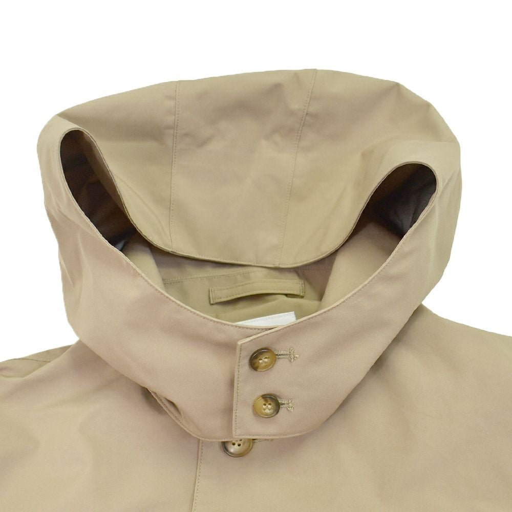 ダントン (DANTON) Women's 3-Layer Cloth Hooded Balmacaan Coat SHORT BALMACAAN COAT ショートコート ライトアウター 防水 防風 DT-A0648TLY