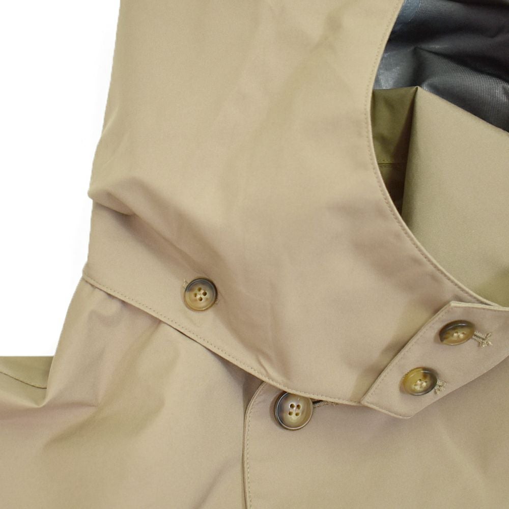 ダントン (DANTON) Women's 3-Layer Cloth Hooded Balmacaan Coat