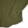 フリーホイーラーズ (FREEWHEELERS) -Gemsa- WORK SHIRT 1930s STYLE WORK SHIRT Original Cotton Hard Twist Kersey KHAKI OLIVE 長袖ワークシャツ メカニックシャツ 2533001